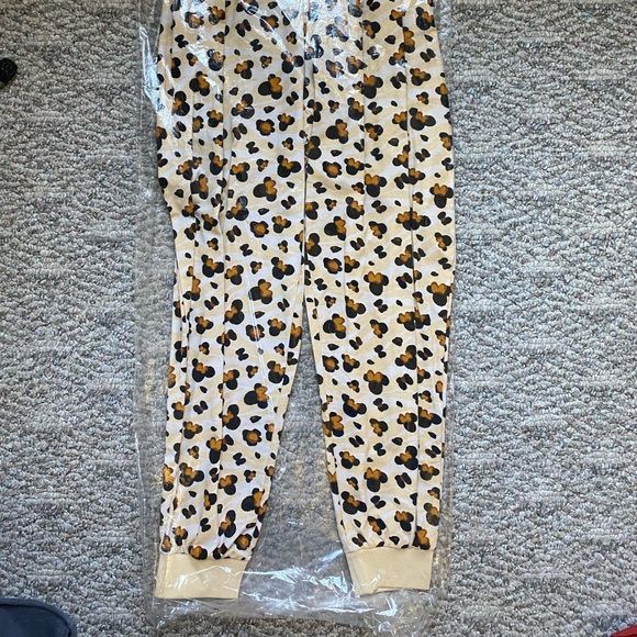 Minnie Mouse Disney Leopard Print Lounge Pants - Picture 3 of 10